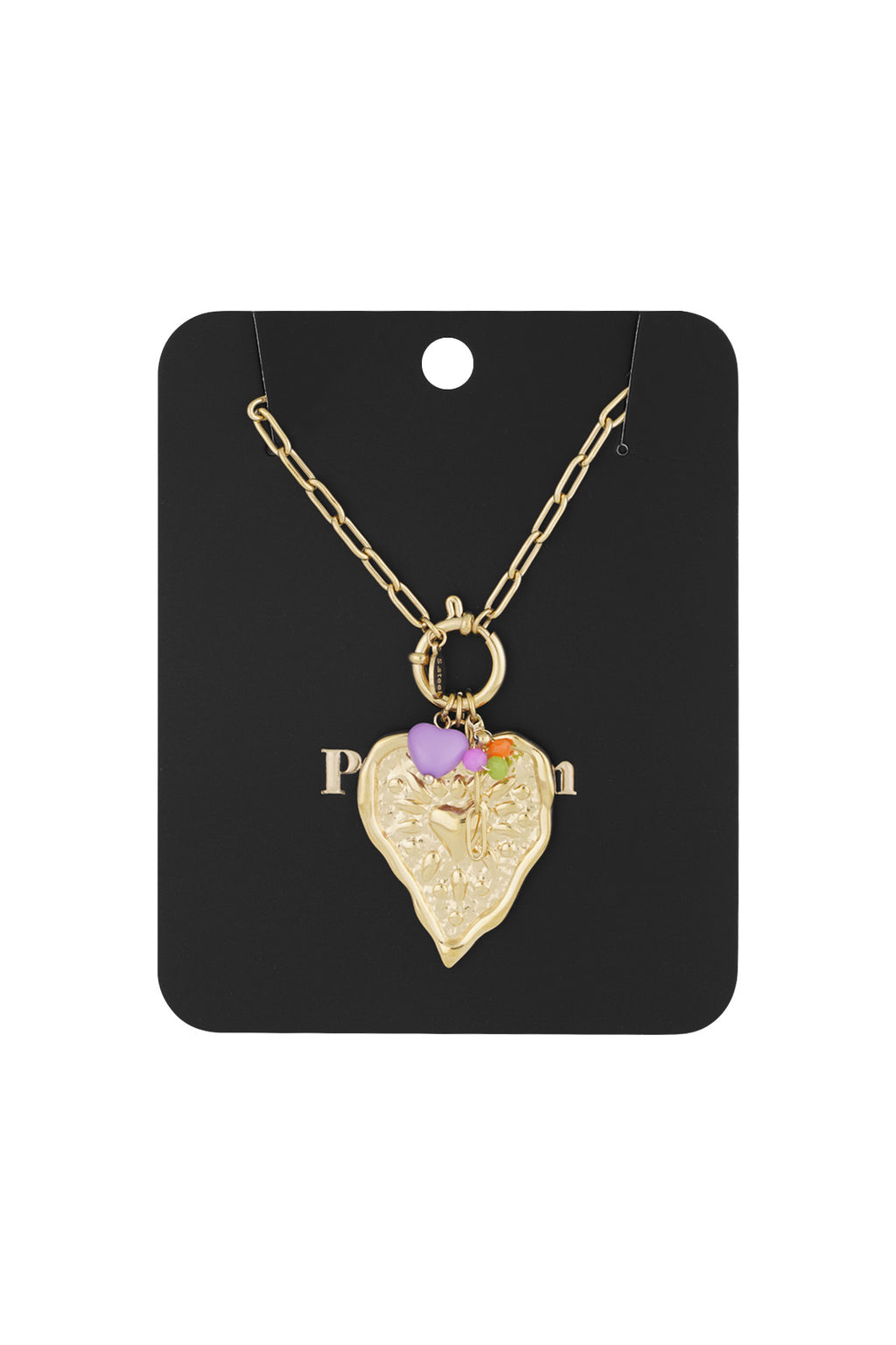 collana con ciondolo lovebook