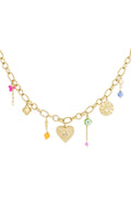 collana con ciondolo a forma di occhio