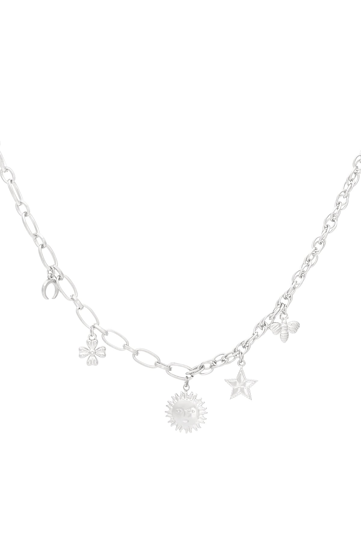 collana con ciondoli celestiali