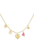 collana con ciondolo d'amore