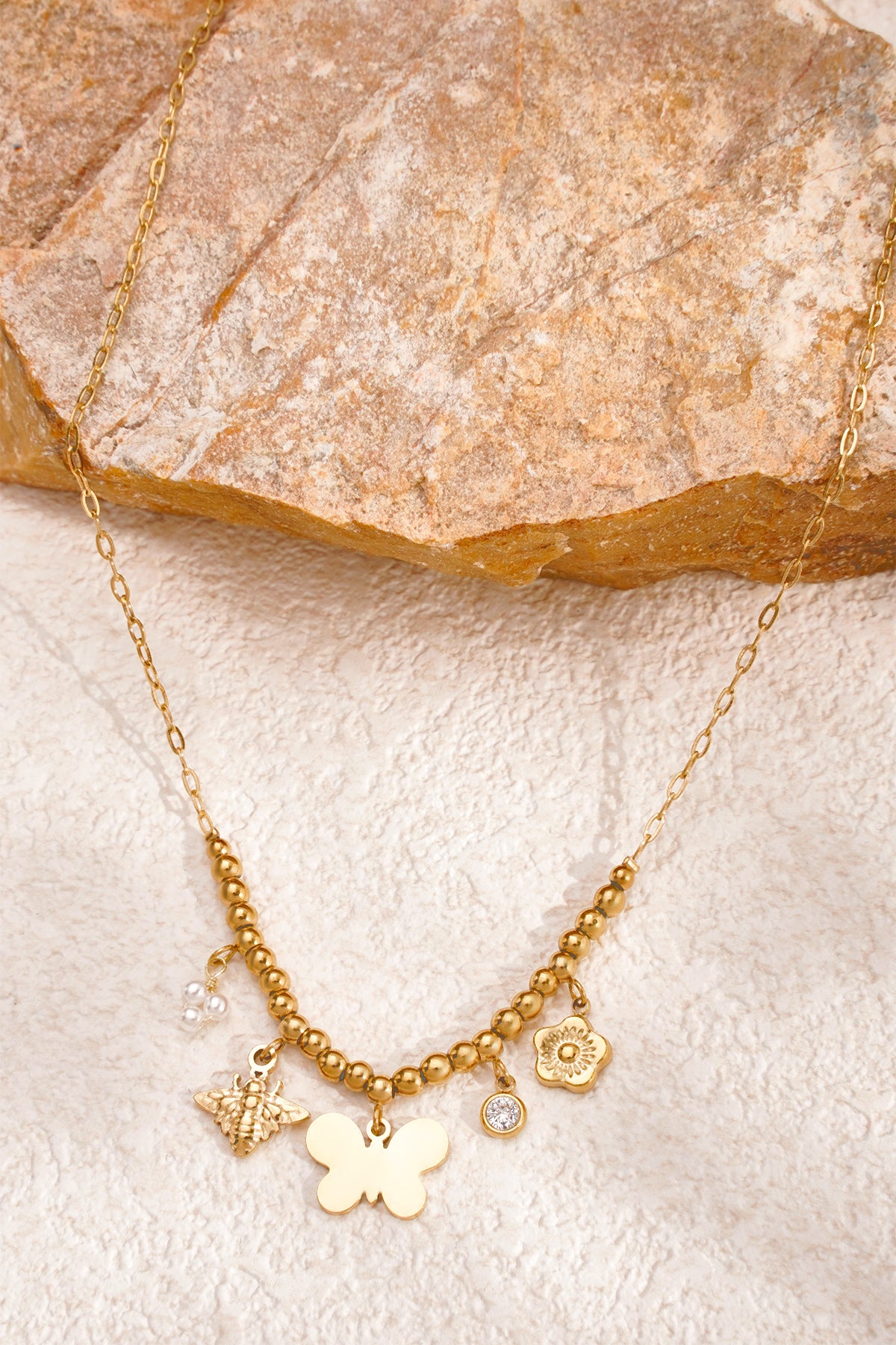 Collana Butterfly Bliss - Color Oro