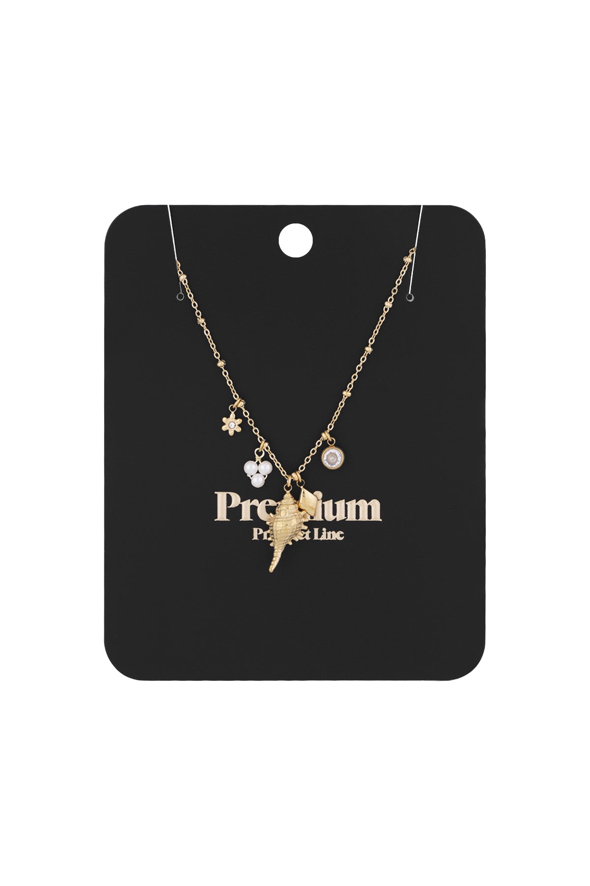 collana con ciondolo costiero