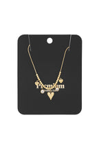 collana cuore scintillante