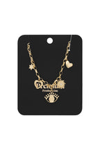 collana con ciondolo paese delle meraviglie