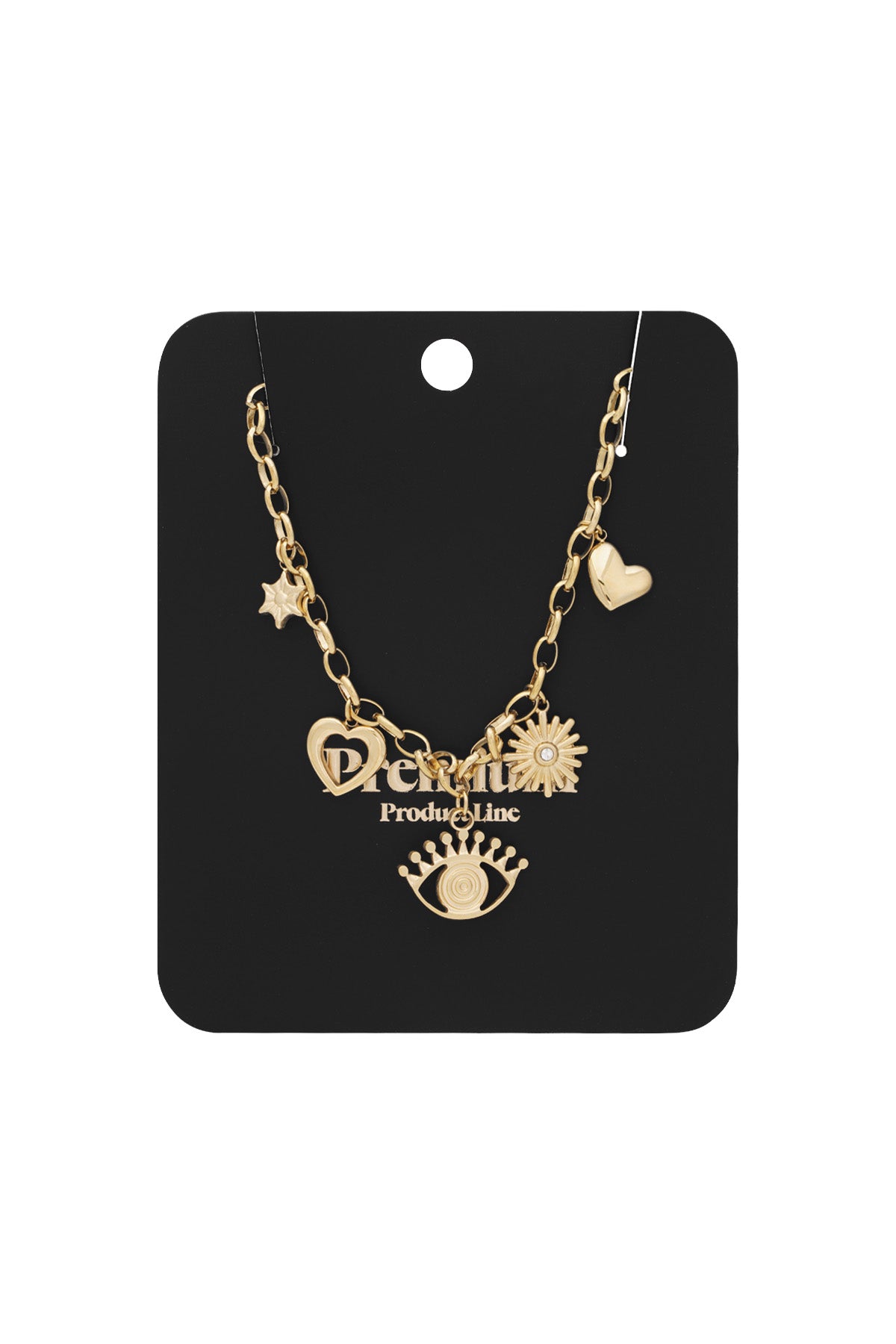 collana con ciondolo paese delle meraviglie