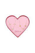 collana e bracciale in acciaio inossidabile gift of love
