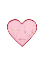 collana e bracciale in acciaio inossidabile gift of love