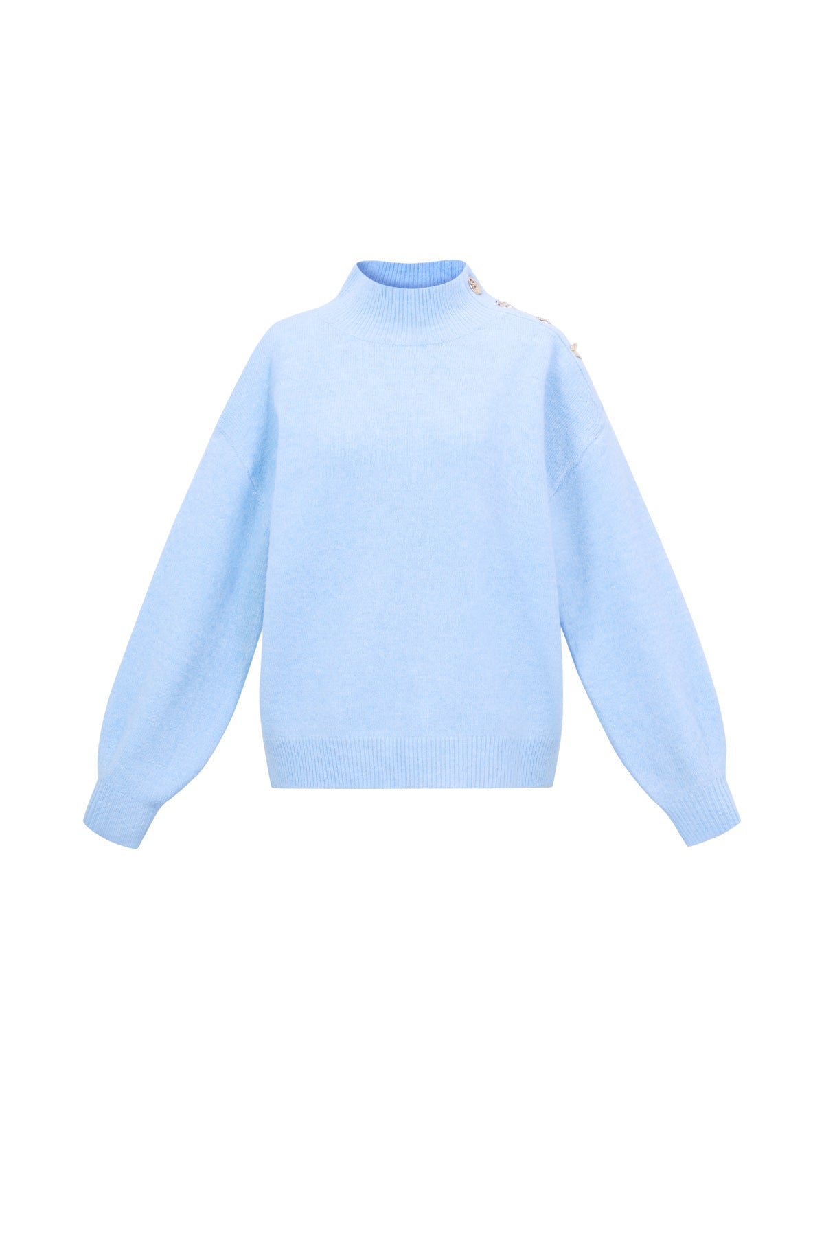 Maglione Donna in Fibra di Poliestere Intrecciata Stile Casual Colore Puro