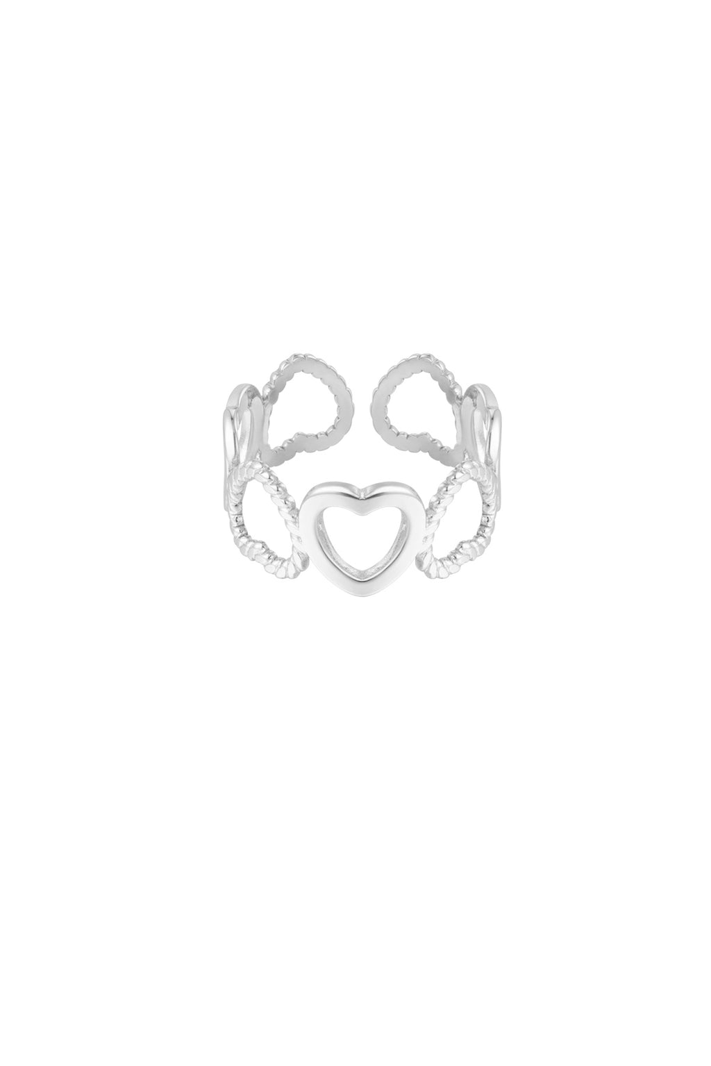 anello cuori diversi