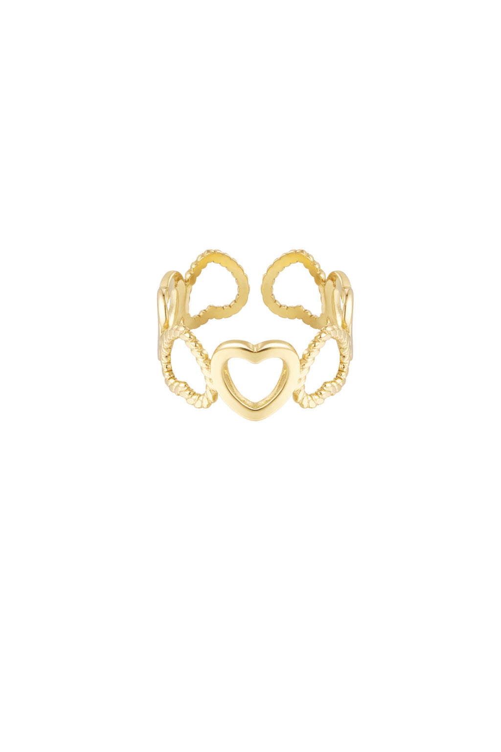 anello cuori diversi