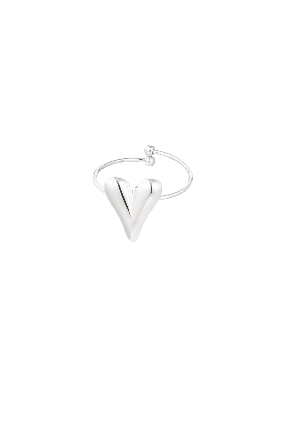 anello estetico a cuore