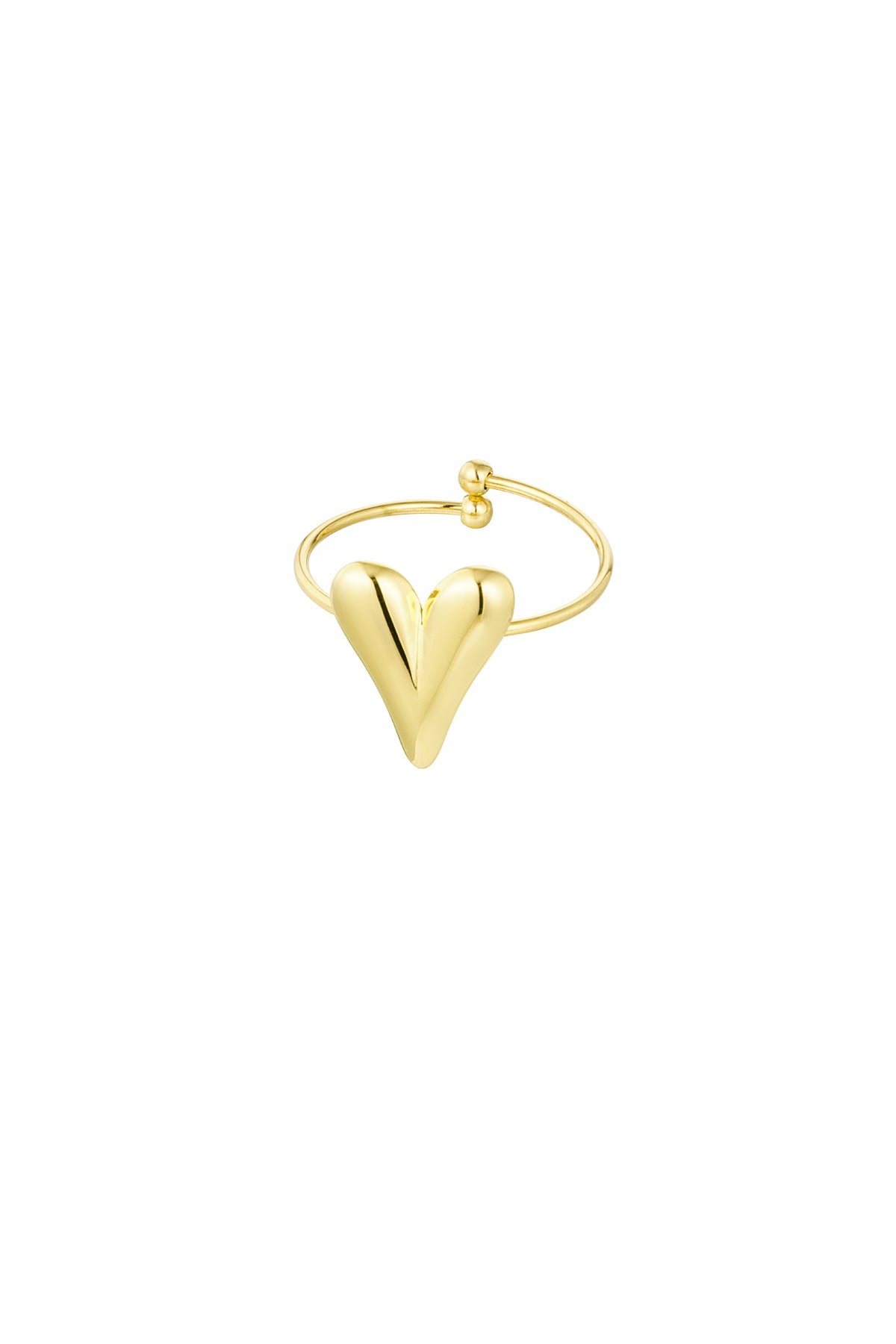 anello estetico a cuore