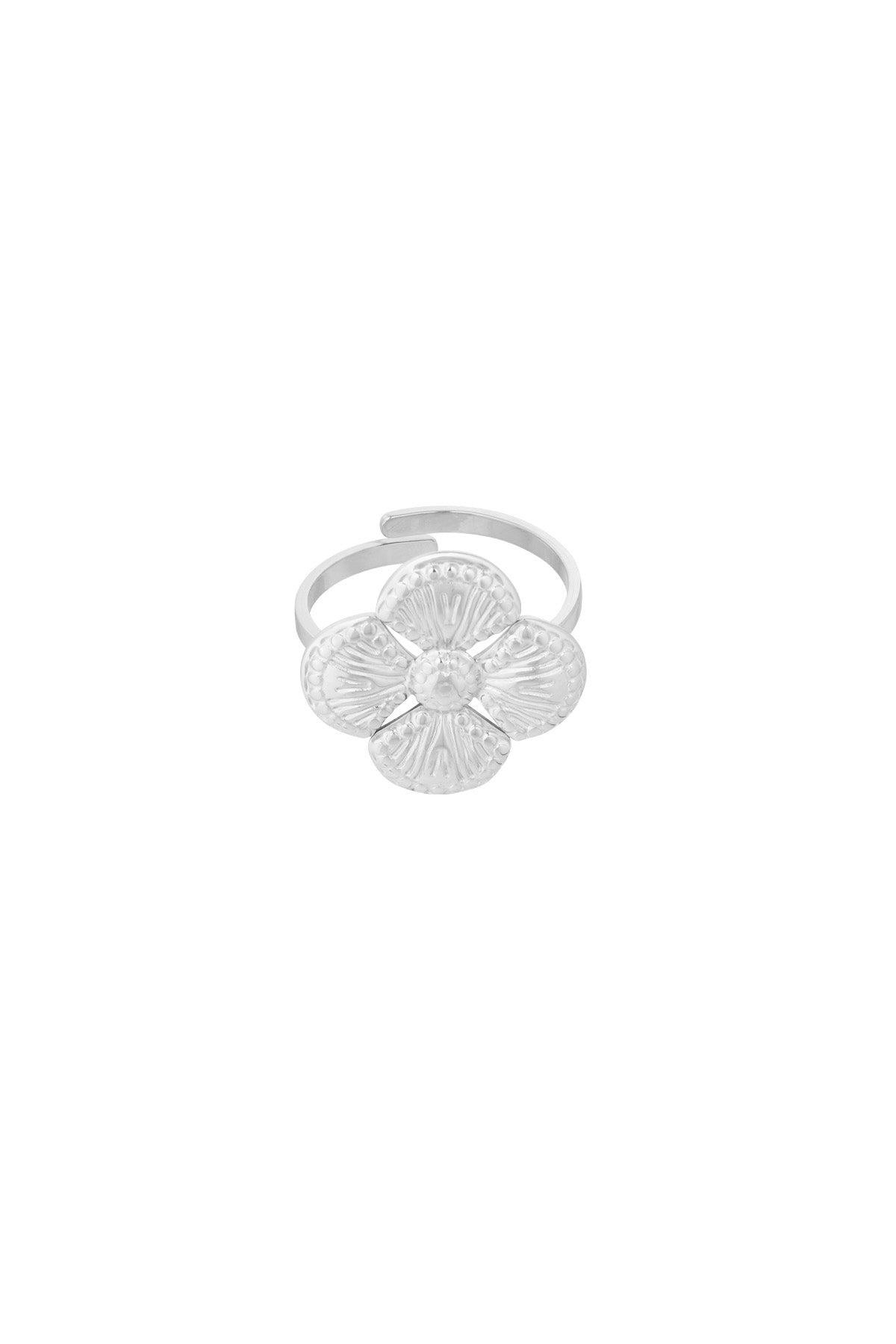 Anello di lusso trifoglio - anello