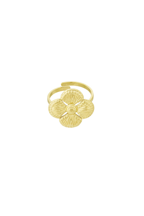 Anello di lusso trifoglio - anello