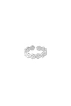 anello fiore luccicante