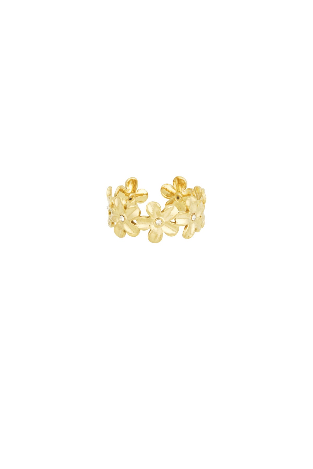 anello fiori infiniti