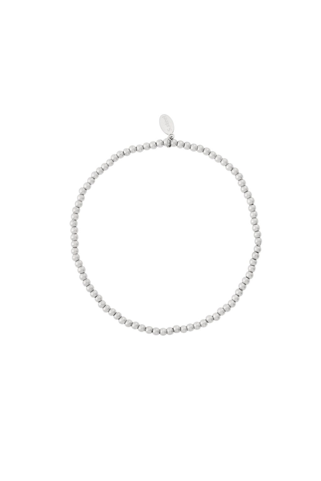 braccialetti di perline solide - 2,5 mm