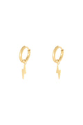 Orecchini Bullone Gold Stainless Steel