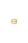 Earcuff Double Up Gold Copper