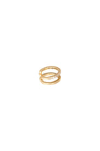 Earcuff Double Up Gold Copper