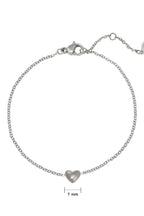 Bracciale Sempre nel mio cuore Silver Color Stainless Steel