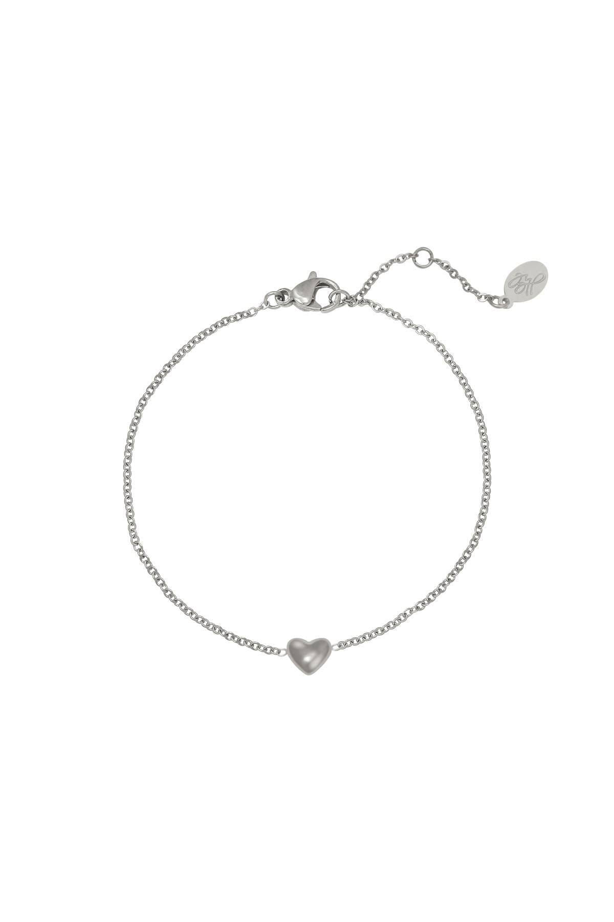 Bracciale Sempre nel mio cuore Silver Color Stainless Steel
