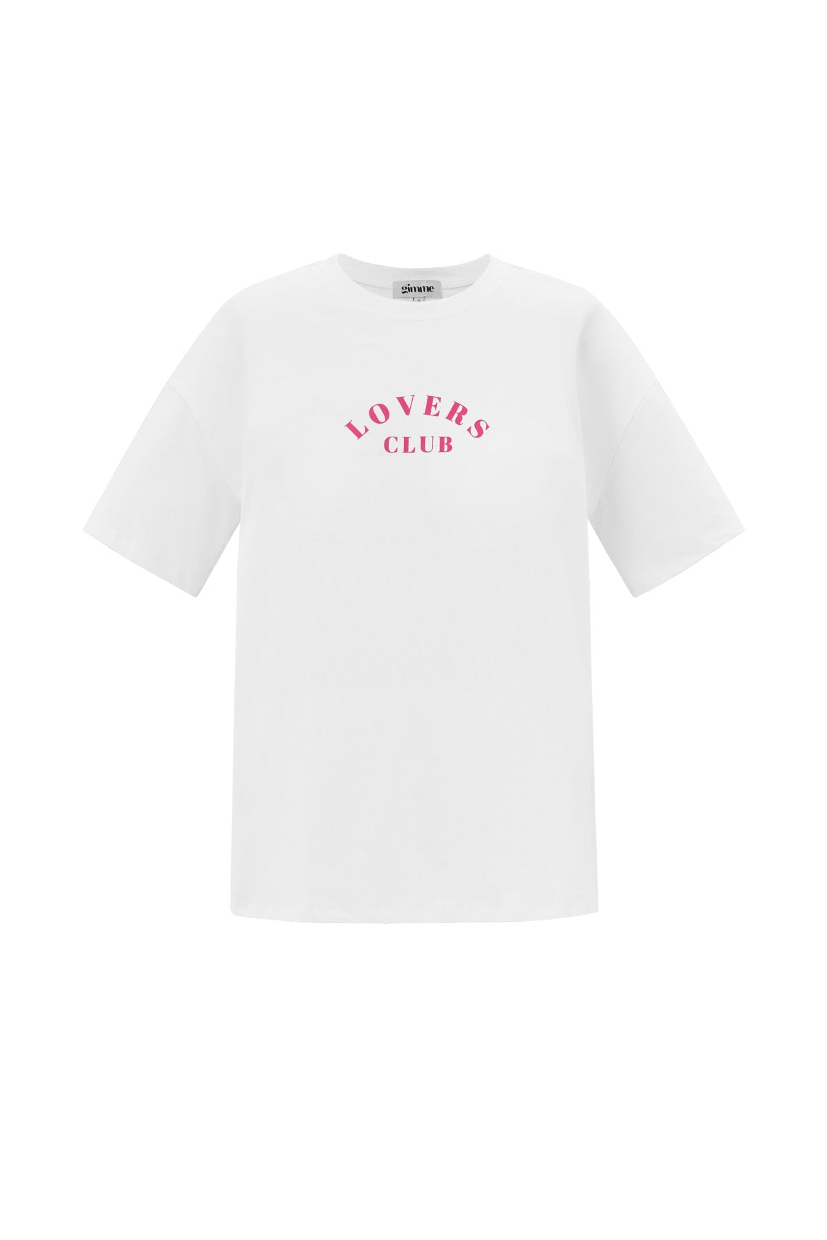 Cotton Maglietta Donna Casual Letters
