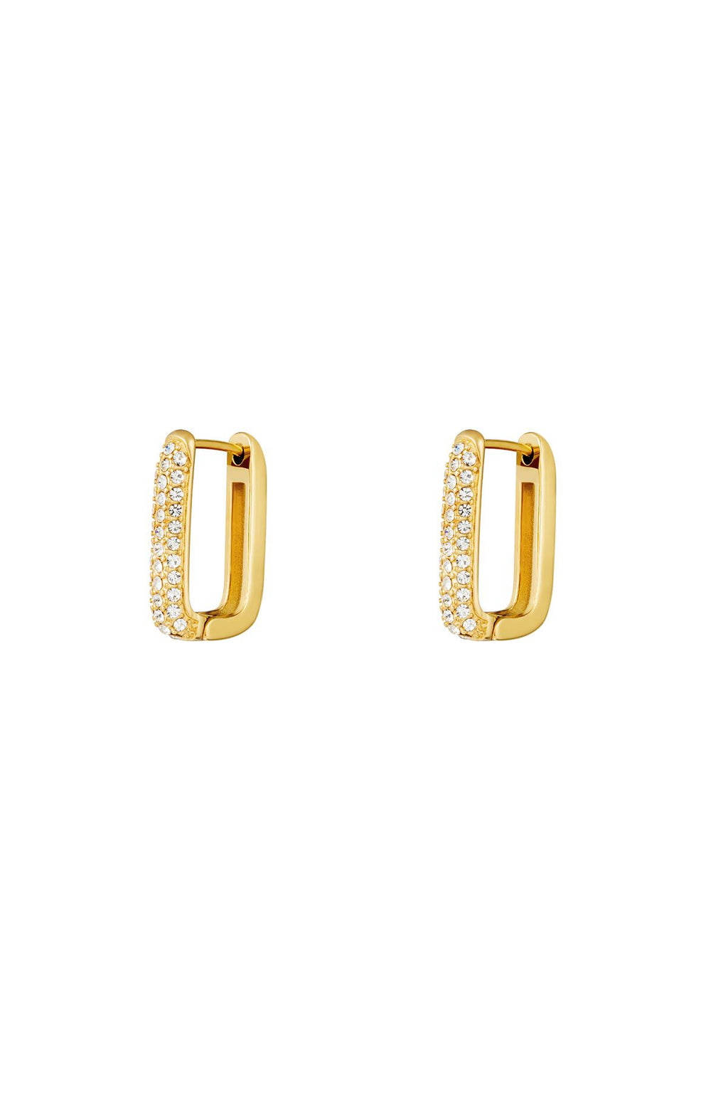 Orecchini in acciaio inossidabile Shimmer Spark