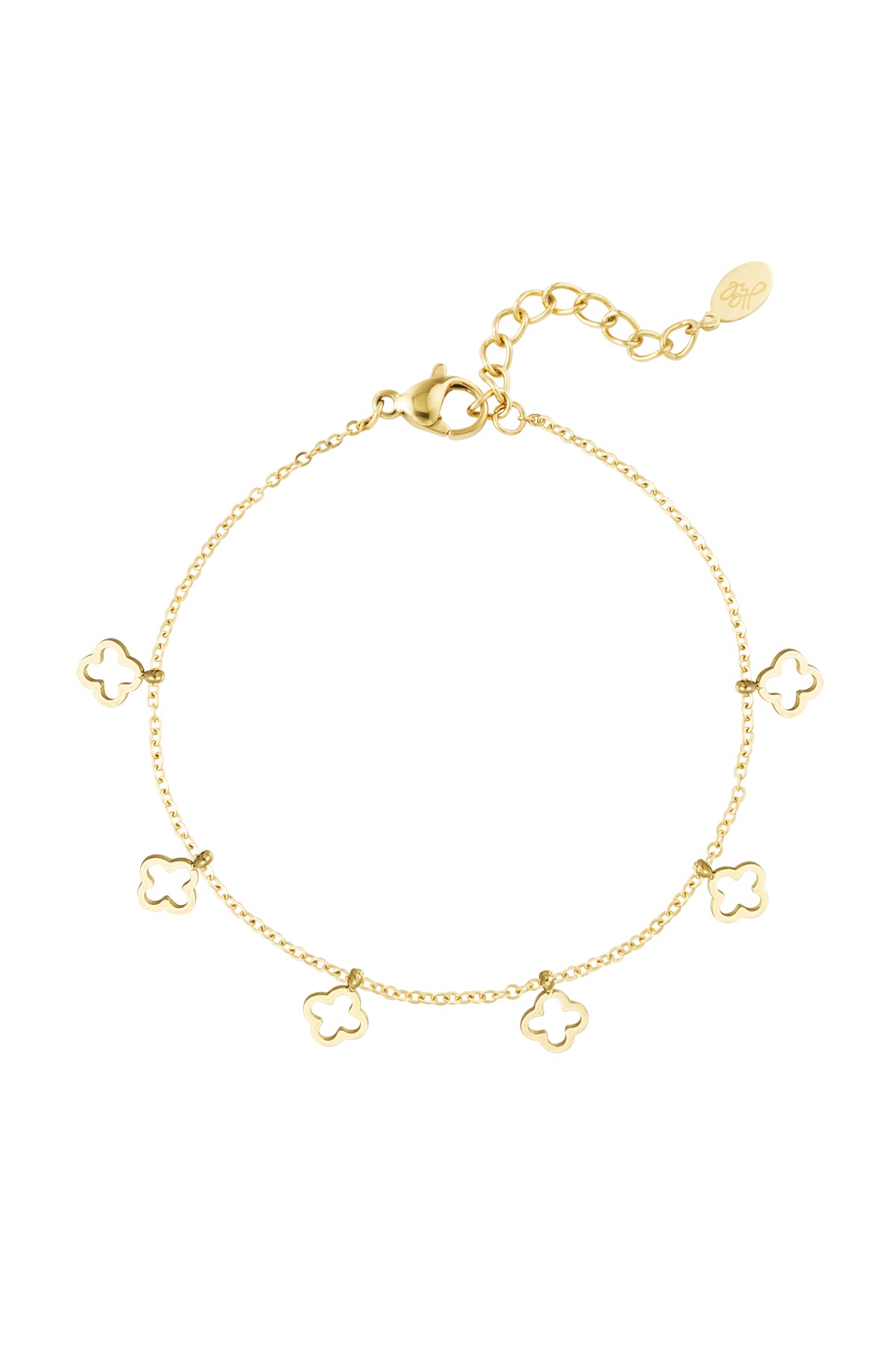bracciale 6 quadrifogli