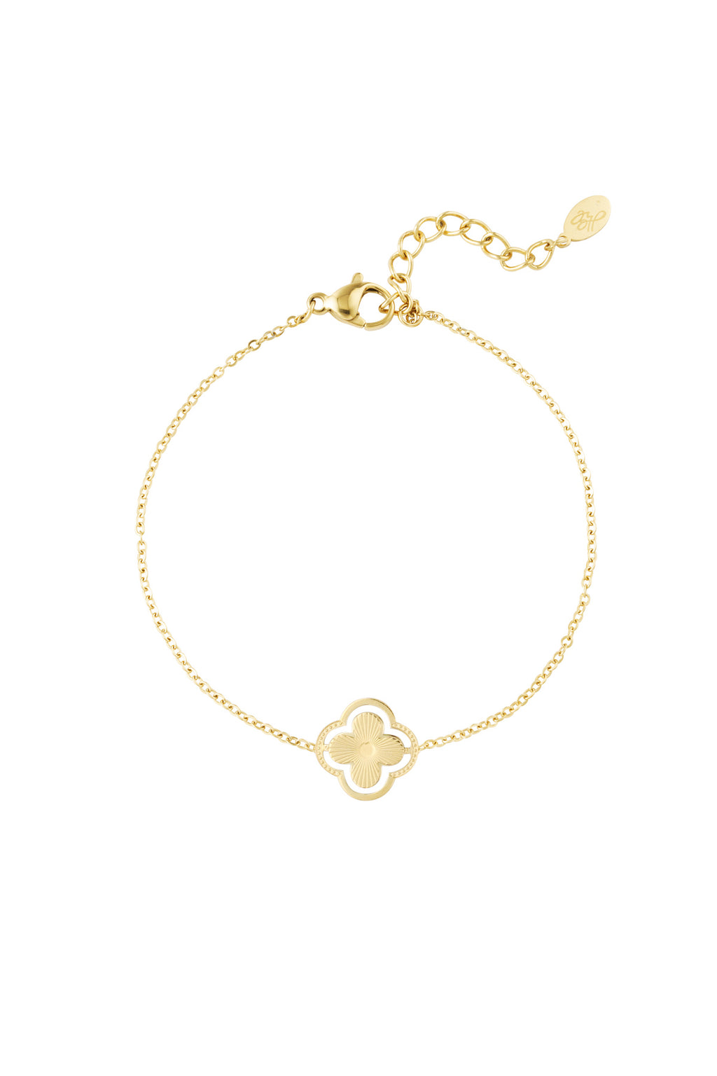 bracciale doppio trifoglio