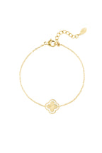 bracciale doppio trifoglio