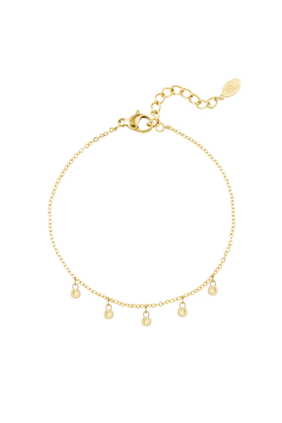 bracciale classico con ciondoli rotondi