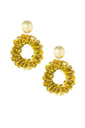 orecchini con paillettes scintillanti