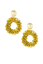 orecchini con paillettes scintillanti