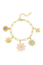braccialetto con ciondolo bloom & blink