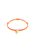 Bracciale Palm Paradise - Colore arancione e oro