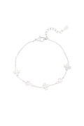 bracciale perla e trifoglio