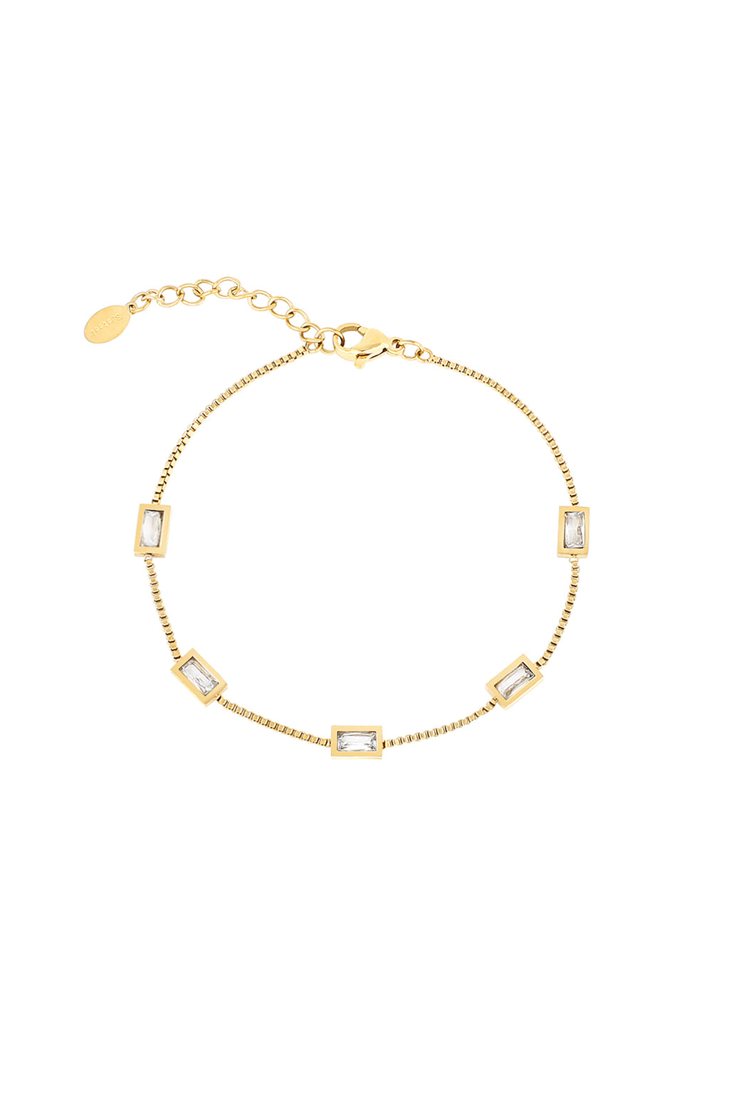 Braccialetto luminoso con diamanti