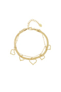 bracciale a cuore spesso