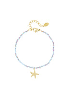 Bracciale stelle marine colorate