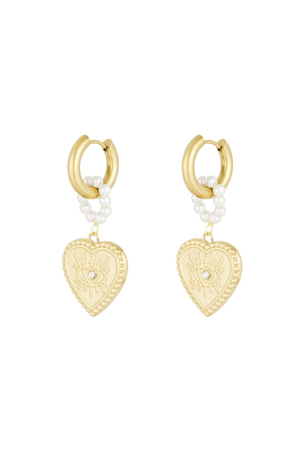 orecchini a forma di cuore