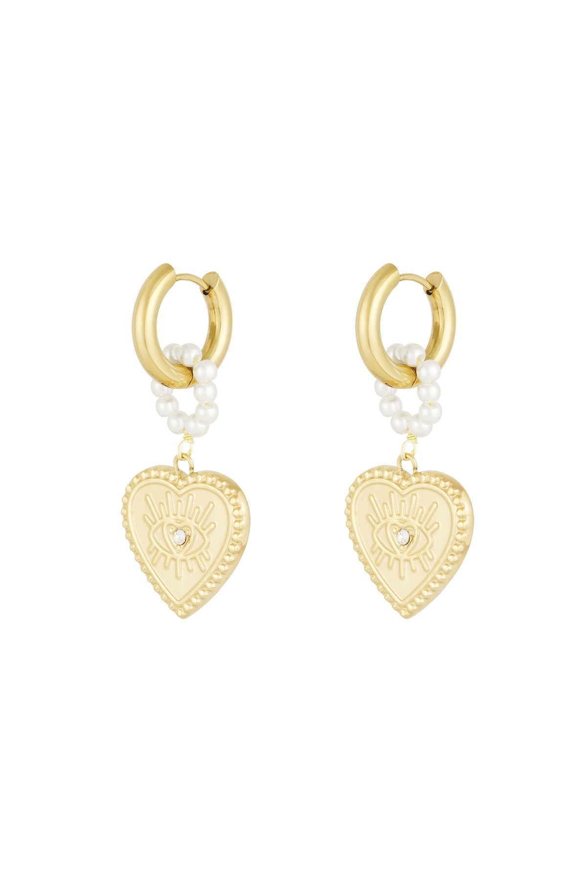 orecchini a forma di cuore