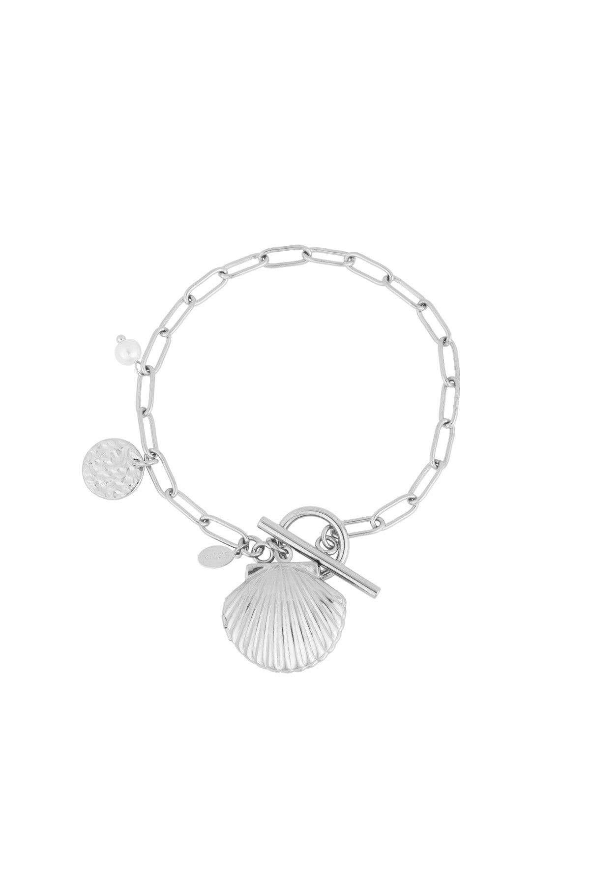 bracciale con ciondolo conchiglia