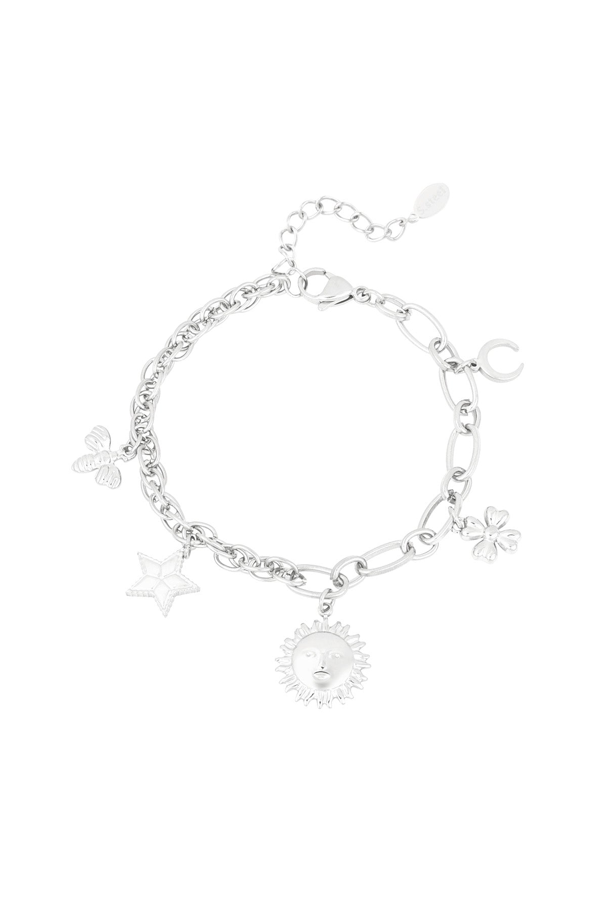 bracciale con ciondoli celestiali