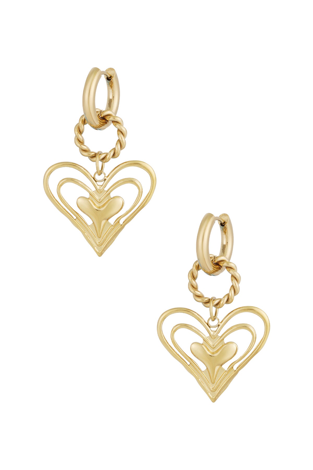 Orecchini what's love - Color oro