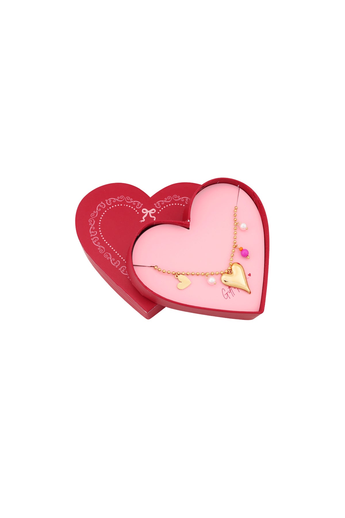dono d'amore bracciale in acciaio inossidabile con scritta "love"