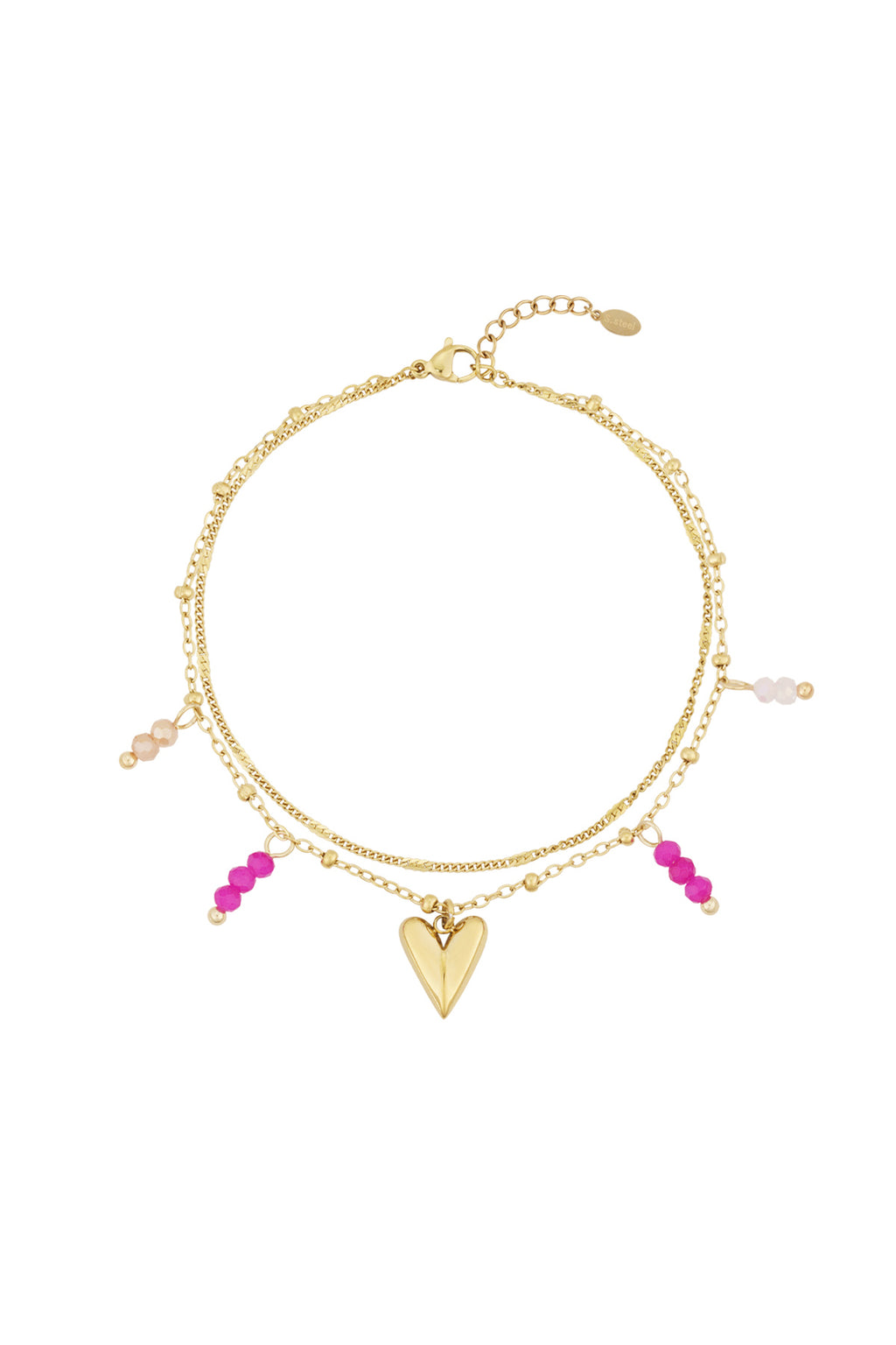 bracciale double love
