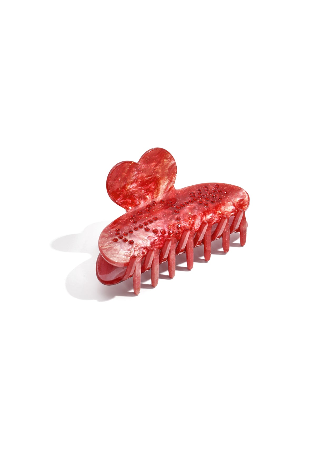 Fermagli per capelli a forma di cuore, casual, in imitazione di acetato, accessori per San Valentino