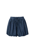 Woven Cotton Shorts Donna Casual Stripes