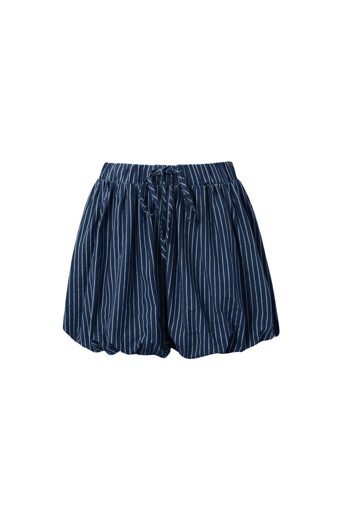 Woven Cotton Shorts Donna Casual Stripes